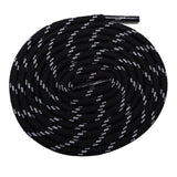 4.5MM Black White Eco-Frendly Material Polyester Normal Ropes For Running Jogging Boots Shoes