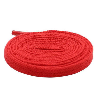 Weiou Shoelaces Clothing 7MM Flat Shoestrings Pure Color Waist Laces Eco Friendly Polyester Men