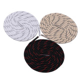 4.5MM Double Color Plaid Pattern Ropes With Plastic Tip Cheaper Shoelaces Clothing Polyester Hat