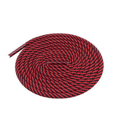 New Double Colors Spiral Pattern Hiking Ropes 4.5MM Durable Best Laces Outdoor Sport Top Running