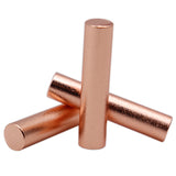 Weiou Shoe Accessories Factory Support Customized Rose Gold Color Round Tube Metal Aglet