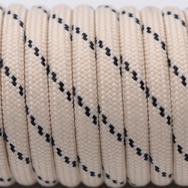 4.5MM Double Color Plaid Pattern Ropes With Plastic Tip Cheaper Shoelaces Clothing Polyester Hat