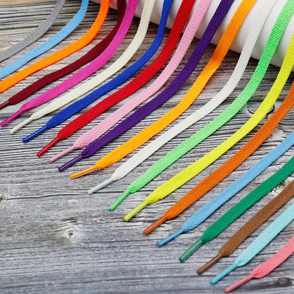 Weiou Shoe parts & Accessories Hot SaleTop 10 Custom Design Two-Color Mixed Shoelaces With Drop-Shipping