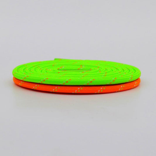 Official Weiou Laces 4.5MM Polyester Ropes Shoe Accessories Green Orange Eye-catching Trendy Colour