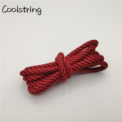 New Polyester Promotional Shoelaces 2 Colors Mixed Outdoor Sports Shoestrings Skating Bootlaces