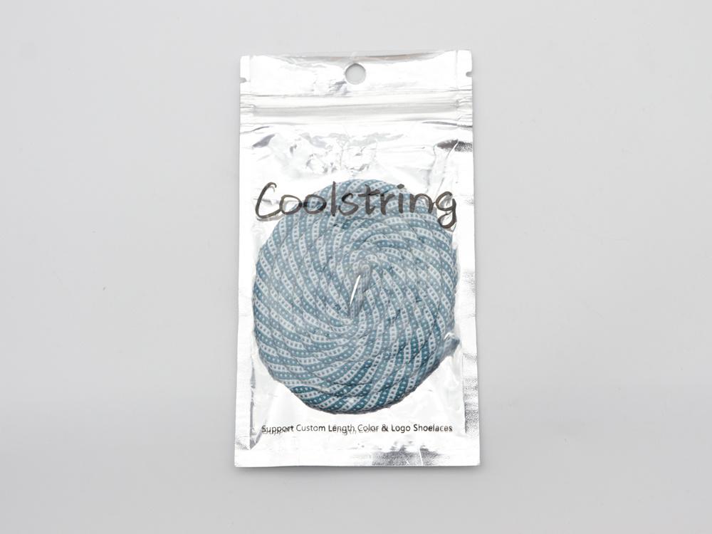 4.5MM 100% Polyester Shoe Cord Nice Packaging With Opp Plastic Bags Easy Ropes For Adults&Kids