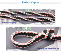 8MM A Pair Charmed Shoelaces Men Women Sneakers Boots 2021 Fashion Cords Easy Increased Shoe Laces