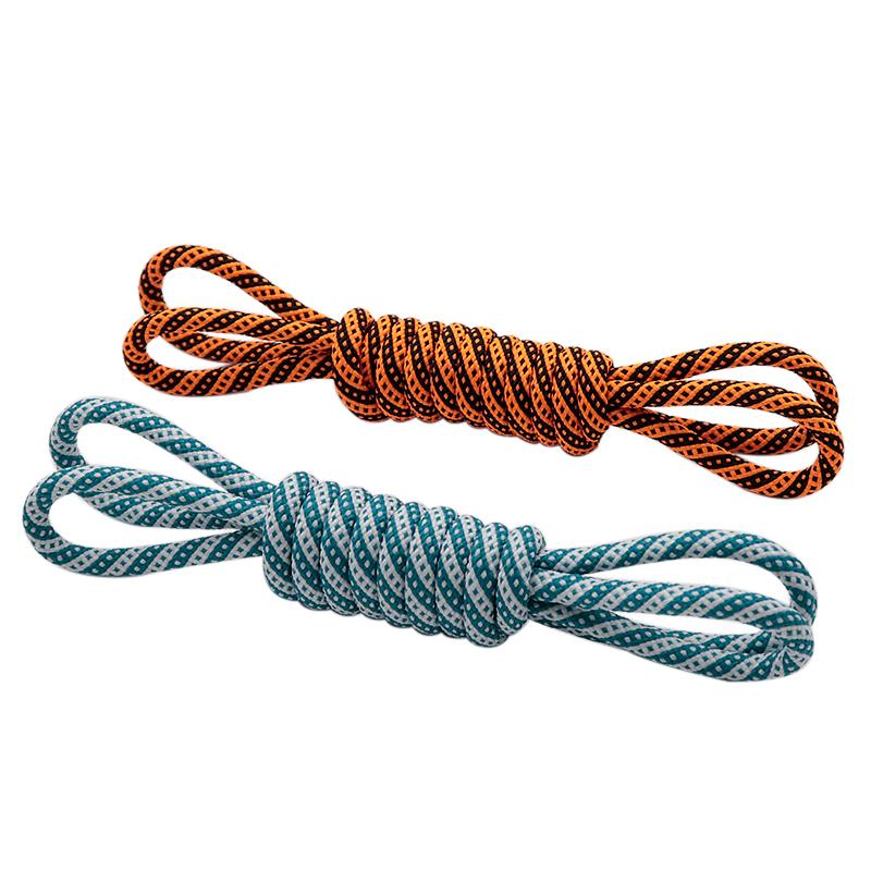 4.5MM Double Color Combination Orange Sky Blue Shoelaces No Elastic Stonger Ropes For Sneaker Sport