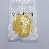 7MM Traditional Chinese Human Being Silk Screen Word Printing Shoelaces Double Polyester Shoe Cords