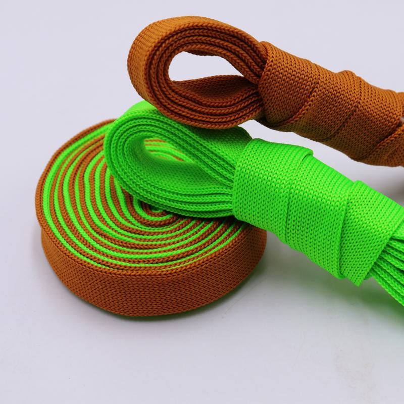 15MM Wide Fly Knitting Polyester Shoelaces Premium Stretch Braided Cords Unisex For Kids&Adults 350