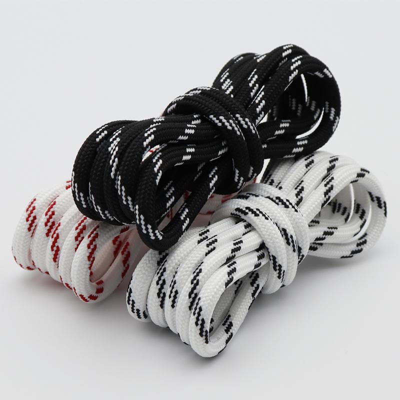 Weiou 5.5MM Classic Polyester Lace Durable Shoelace Making Hiking Shoe Rope Red White Black