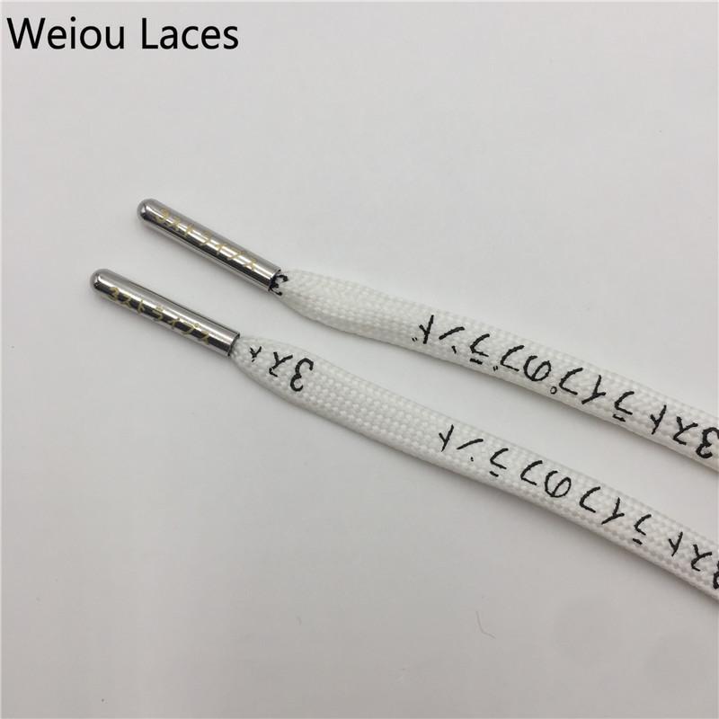 Weiou 4pcs/1Set 3.8x22mm Silver Gold GunBlack Rose Gold Seamless Metal Aglets With Lasering Japanese