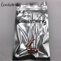 2pcs/Set METAL Cord Locks Spring Stopper Toggle Lock Ends Shoe Buckle Stoppers Shoelaces Rope Alloy