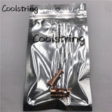 2pcs/Set METAL Cord Locks Spring Stopper Toggle Lock Ends Shoe Buckle Stoppers Shoelaces Rope Alloy