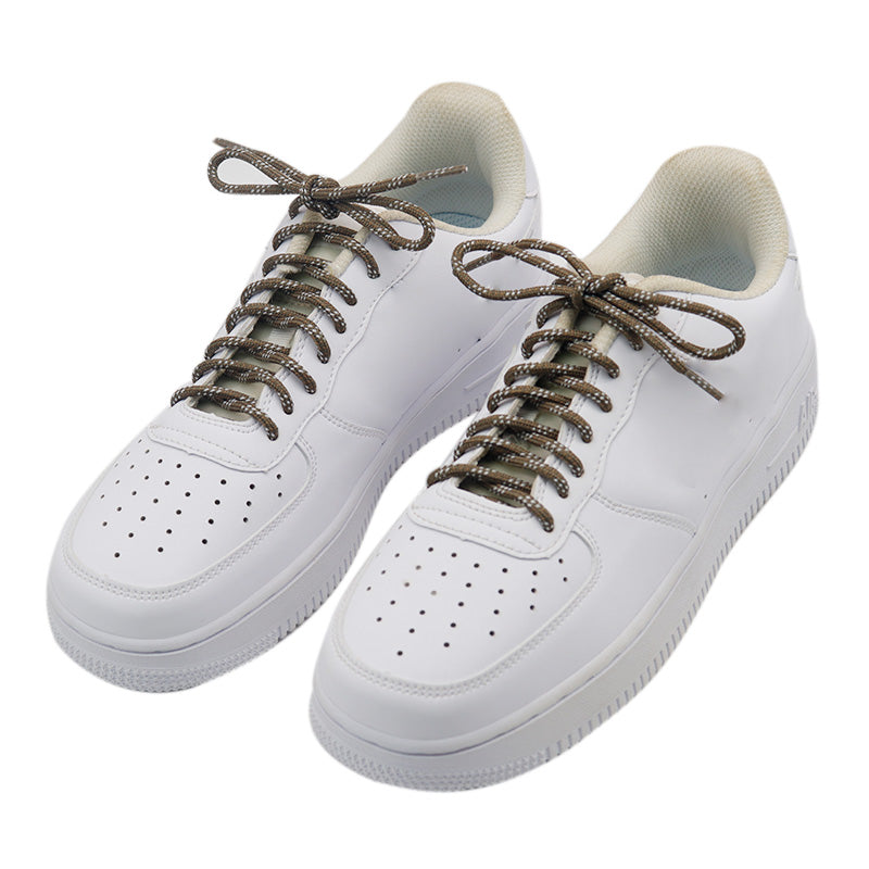 Weiou Polyester Rope Outdoor Climbing vintage Custom Design Round Solid Color Shoe Lace For Shoes