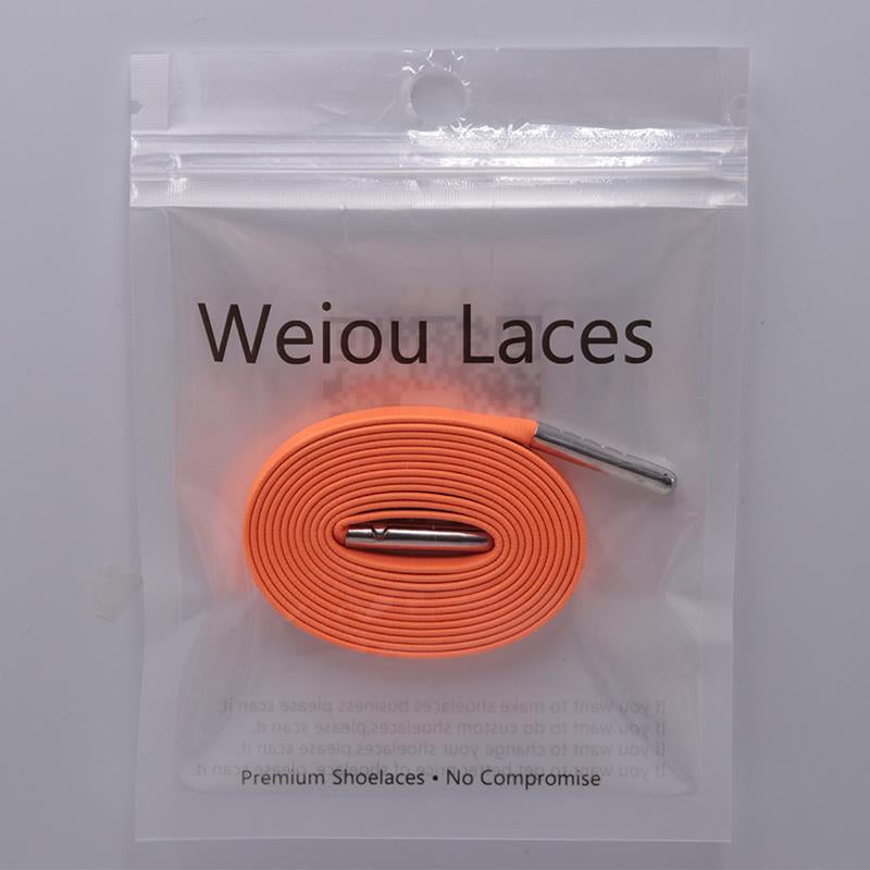 Official Weiou Eye-Catching Laces 7MM Best PU Leather Shoelaces Ultra Durable Cords Clothing