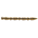 Weiou Manufacturer Metal Shoe Accessories Draw Cord Tips Golden Bullet Alloy-Metal Head Shoe Decoration