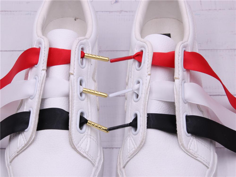 Ribbon Wide Shoelaces Women Canvas Casual Lacet 50-200CM Free Metal Tip Install For Shoe Cords