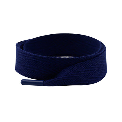 Weiou manufacturer silk shoelace herringbone belt with plastic buckle support customized metal or plastic buckle