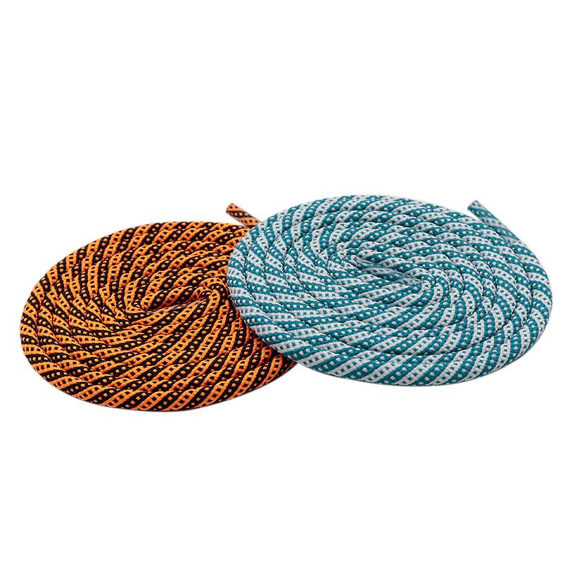 4.5MM 100% Polyester Shoe Cord Nice Packaging With Opp Plastic Bags Easy Ropes For Adults&Kids