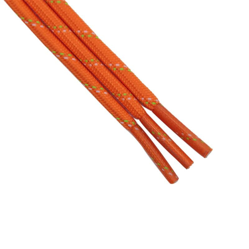 Nice Shoe Accessories Green Orange Eye-catching 4.5MM Polyester Ropes Trendy Colour Matching Laces