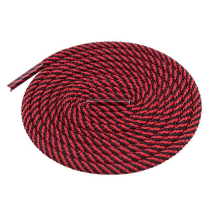 New Polyester Promotional Shoelaces 2 Colors Mixed Outdoor Sports Shoestrings Skating Bootlaces