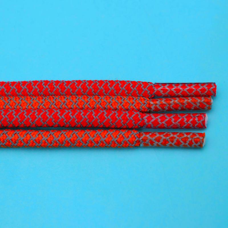 Premium 4.5MM Chinese Style Festive Popular Color Red Orange 3M Reflective Ropes Charmed Lady Women