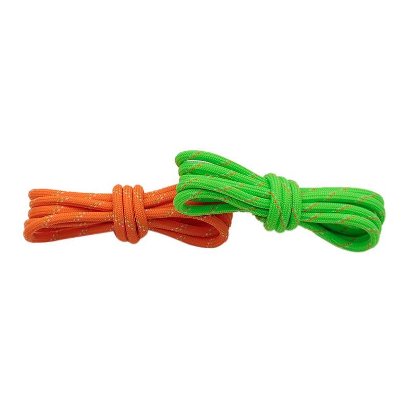 Official Weiou Laces 4.5MM Polyester Ropes Shoe Accessories Green Orange Eye-catching Trendy Colour