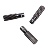 Weiou Manufacturer Metal Shoe Decoration Tips Black And White Seamless Alloy-metal Head Aglets