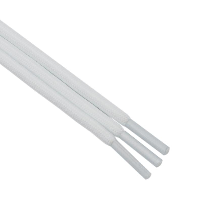 Weiou 4.5MM Simplicity Laces White Grey Normal Polyester Ropes Nice Environmental Protection