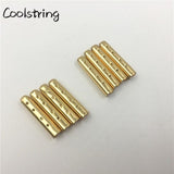 4pcs/set 3.8*22mm bullet metal aglets Shoe Lace Tips Replacement Head for Shoestrings Clothes