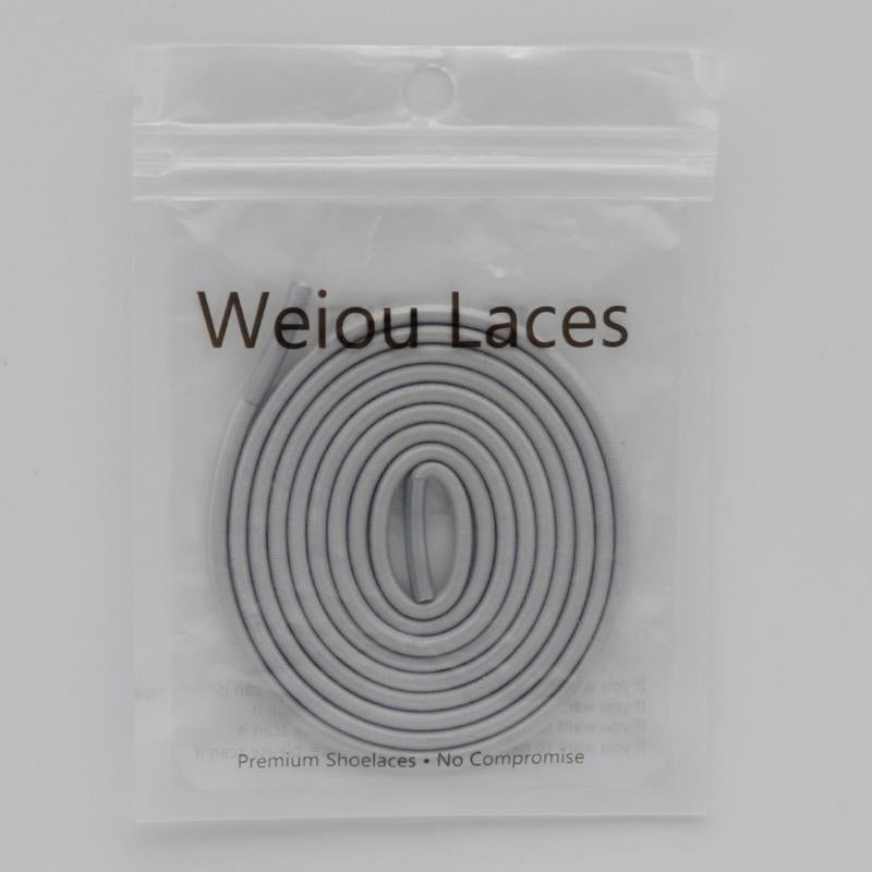 Weiou Official Pro Laces 3MM Excellent Extension Polyester Shoelaces Colorful Solid Colour Elastic