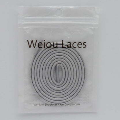 Weiou Official Pro Laces 3MM Excellent Extension Polyester Shoelaces Colorful Solid Colour Elastic