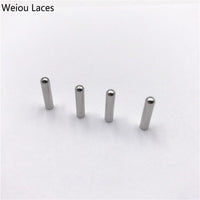 Weiou 4pcs/1Set 3*12.7mm Bullet Metal Aglets For Clothes Accessories Drawstring Shoe Lace Tips