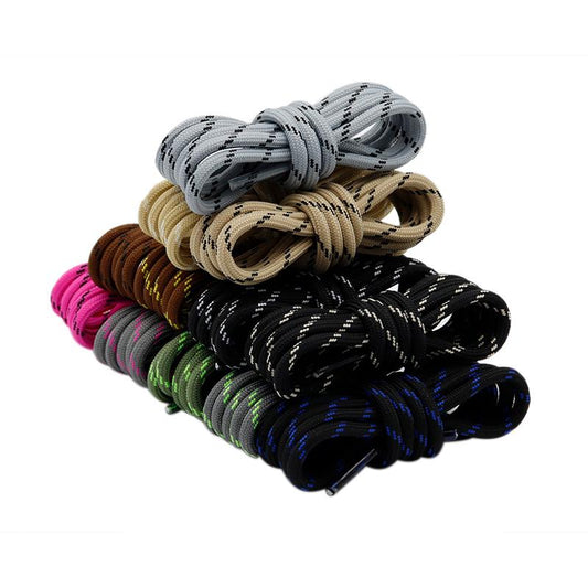 Nice Selection 4.5MM Durable Hiking Laces Pretty Double Color Polyester Ropes Outdoor Activity Top