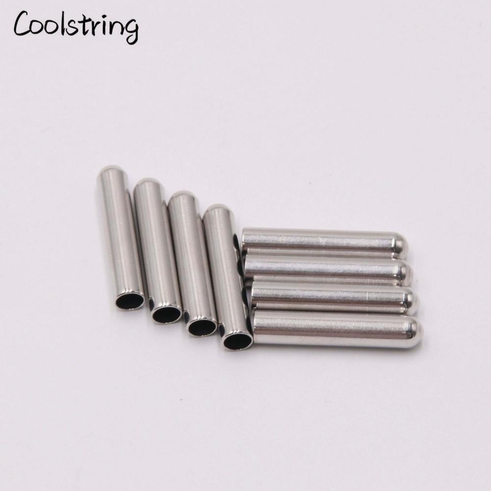 4.3*22mm 4pcs Women Men Shoe Lace Tips Replacement Head For Shoestrings Bullet Aglets Round