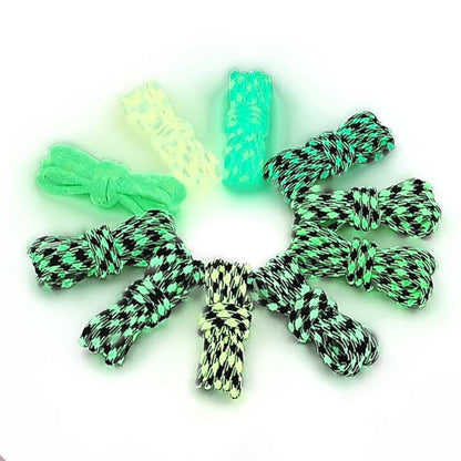 Weiou Lace 4.5MM Light Up Bracelet Highlight Glow Luminous Ropes For Sneaker Boots Single Shoe