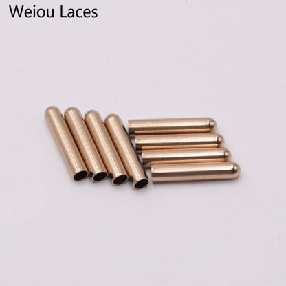 Weiou 20pcs 4.3x22mm Shoes Accessories Diy Shoelaces Shoe Lace Tips Unsex Women Replacement Head For