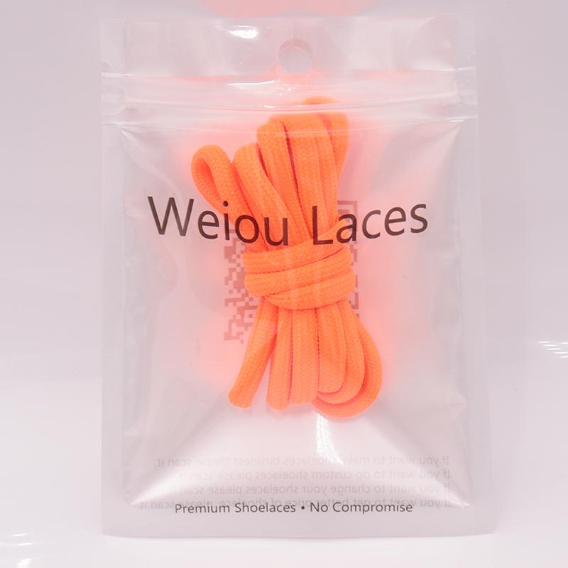 Weiou Colorful Laces Full Coverage Epoxy Shoelaces Anti-Slip&Stable Good Feeling Unisex Boots Cords