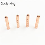 4pcs/set 3.8*22mm bullet metal aglets Shoe Lace Tips Replacement Head for Shoestrings Clothes