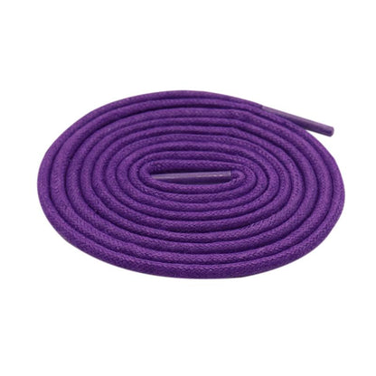 3MM 100% Waxed Round Shape Polyester Thiny Shoelaces Waterproof Swimming Pants Ropes Solid Color