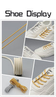 3MM Elastic Shoelaces With Transparent Laces Head Excellent Ductility Stretch Ropes For Winding