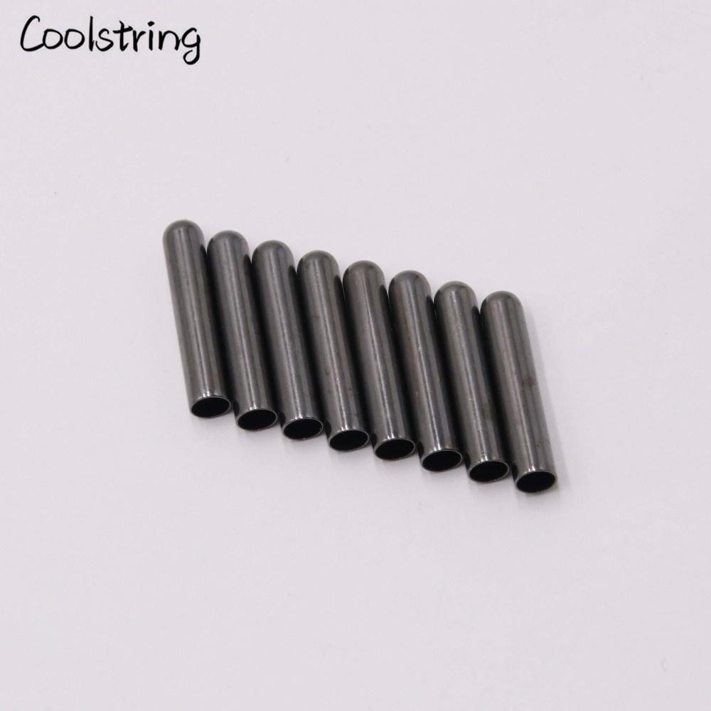 4.3*22mm 4pcs Women Men Shoe Lace Tips Replacement Head For Shoestrings Bullet Aglets Round