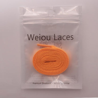 Weiou 8MM Young Vogue 2021 Pajamas Drawcord Energetic Orange Red Mesh Shoelace Clothing For Hoodie