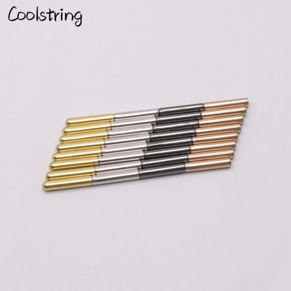 4.3*22mm 4pcs Women Men Shoe Lace Tips Replacement Head For Shoestrings Bullet Aglets Round