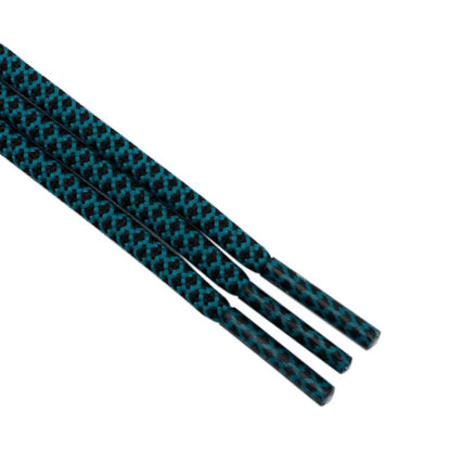 Weiou Laces Top Shoe Accessories 4.5MM Durable Affordable Cyan Blue Green Polyester Ropes Picnic