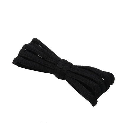 New Weiou 6MM Oval Ropes Deep Color Grey Black Shoelaces Hand-made High-Ranking Authentic Pure