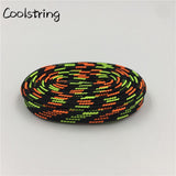 Stylish Heavy Duty Luxury Shoe Laces Striped Eco-Friendly Yellow Red Shoelaces Plaid Quality