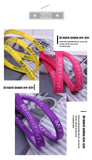 Japanese Letter Silk Screen Printing 7MM Top Shoe Accessories Canvas Shoelaces For Kids Adults Easy