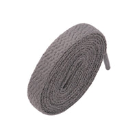 Weiou  Support Custom Design for Sneaker Shoes 98 Colors Optional 8mm Width Flat Cotton Fabric Mesh Shoelaces